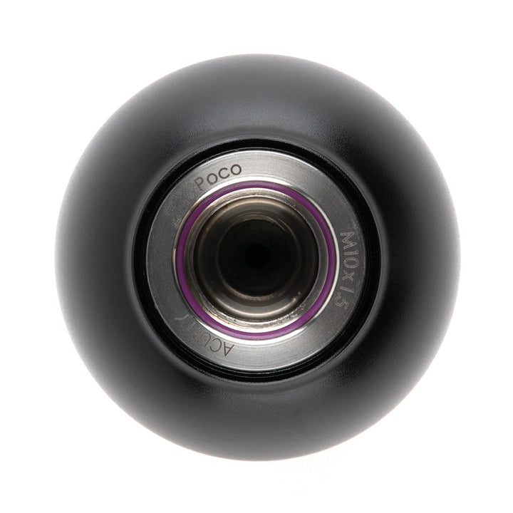 ACUITY POCO Low-Profile Shift Knob in Satin Black Anodized Finish