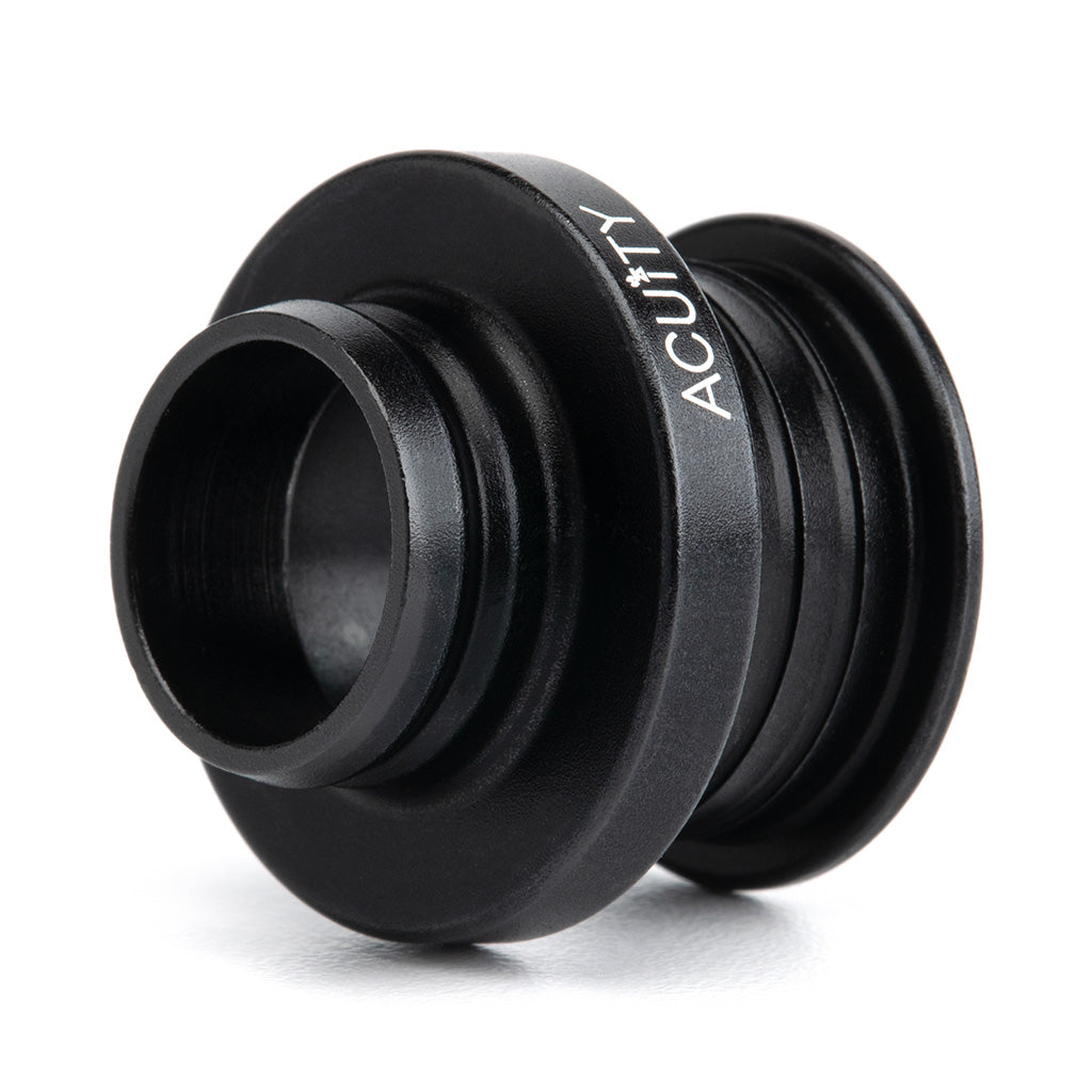 ACUITY POCO Low-Profile Shift Knob in Satin Black Anodized Finish