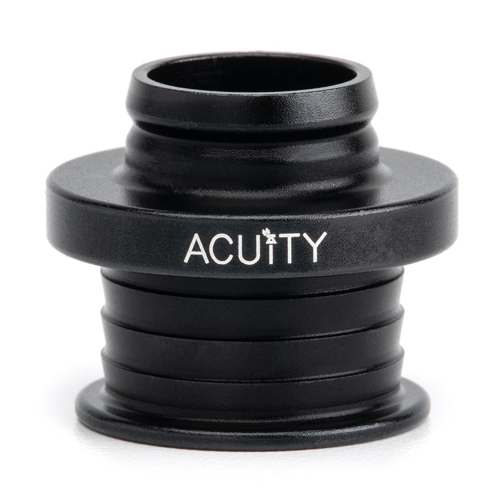ACUITY POCO Low-Profile Shift Knob in Satin Black Anodized Finish