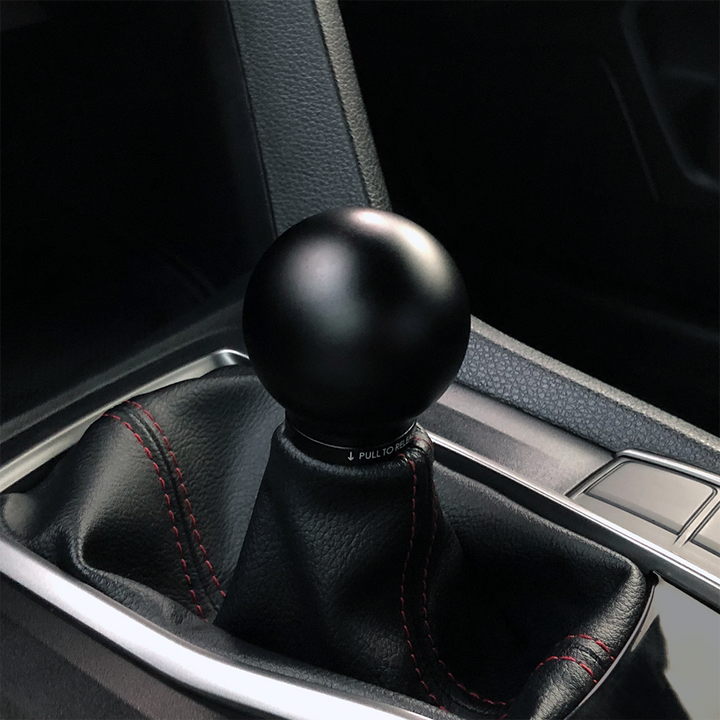 ACUITY POCO Low-Profile Shift Knob in Satin Black Anodized Finish