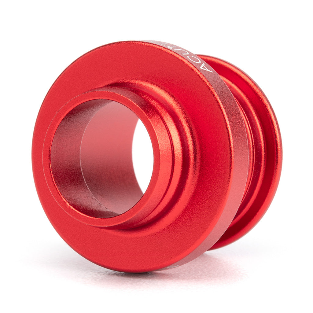 ACUITY Satin Red Aluminum Shift Boot Collar for POCO Shift Knobs