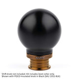 ACUITY Burnt Gold Titanium Shift Boot Collar for POCO Shift Knobs