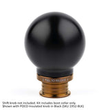 ACUITY Burnt Gold Titanium Shift Boot Collar for POCO Shift Knobs