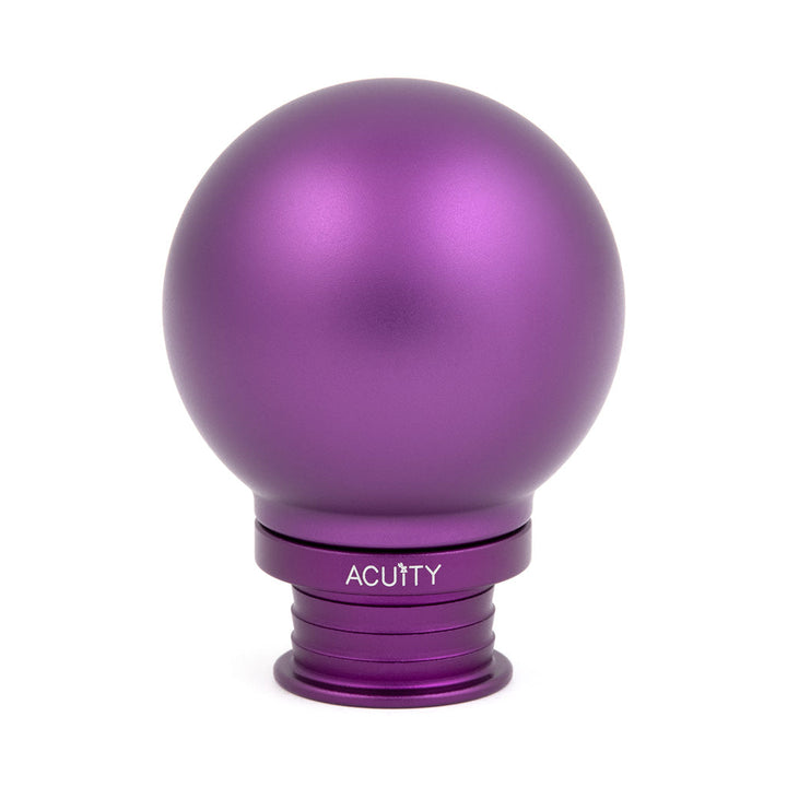 ACUITY POCO Low-Profile Shift Knob in Satin Purple Anodized Finish