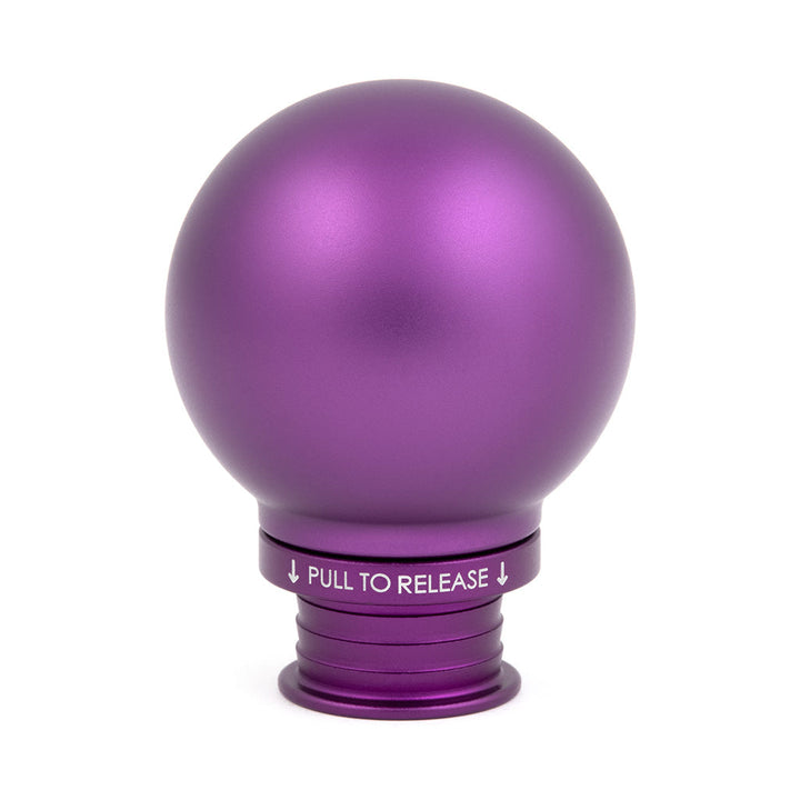 ACUITY POCO Low-Profile Shift Knob in Satin Purple Anodized Finish