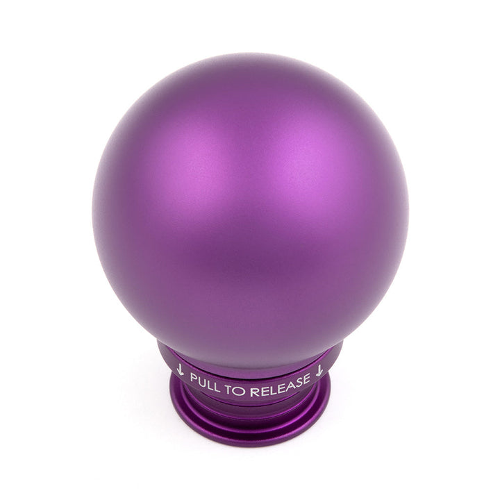 ACUITY POCO Low-Profile Shift Knob in Satin Purple Anodized Finish