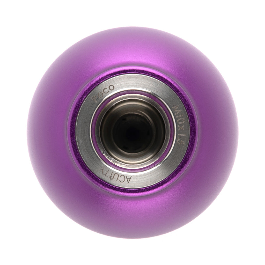 ACUITY POCO Low-Profile Shift Knob in Satin Purple Anodized Finish