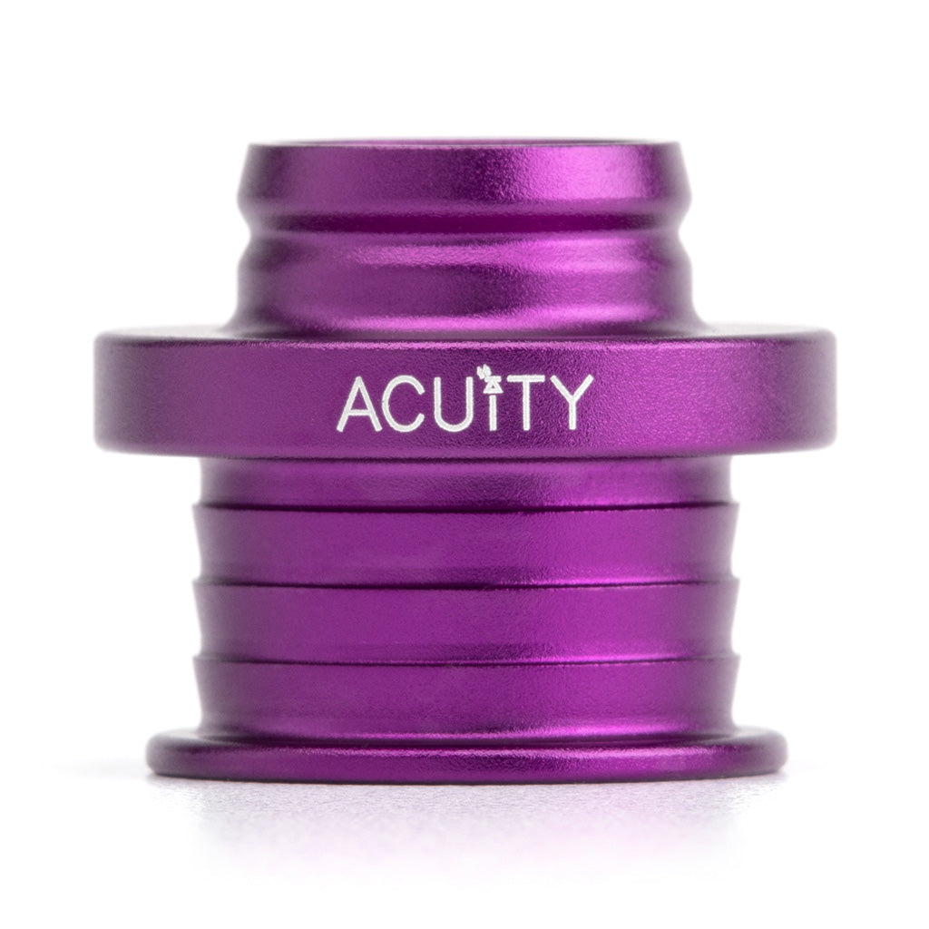 ACUITY POCO Low-Profile Shift Knob in Satin Purple Anodized Finish