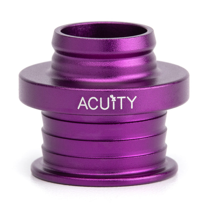ACUITY POCO Low-Profile Shift Knob in Satin Purple Anodized Finish