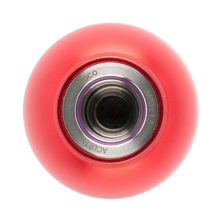 ACUITY POCO Low-Profile Shift Knob in Satin Red Anodized Finish