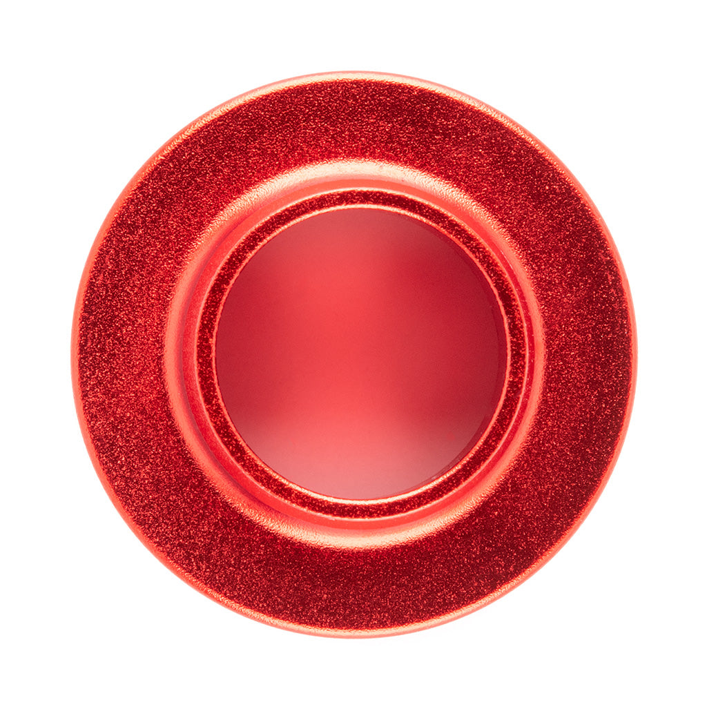 ACUITY POCO Low-Profile Shift Knob in Satin Red Anodized Finish