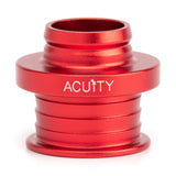 ACUITY POCO Low-Profile Shift Knob in Satin Red Anodized Finish