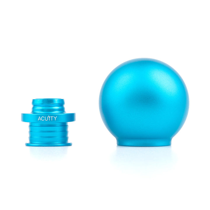 ACUITY POCO Low-Profile Shift Knob in Satin Teal Anodized Finish
