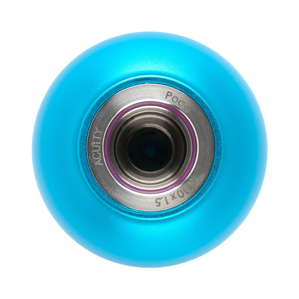 ACUITY POCO Low-Profile Shift Knob in Satin Teal Anodized Finish
