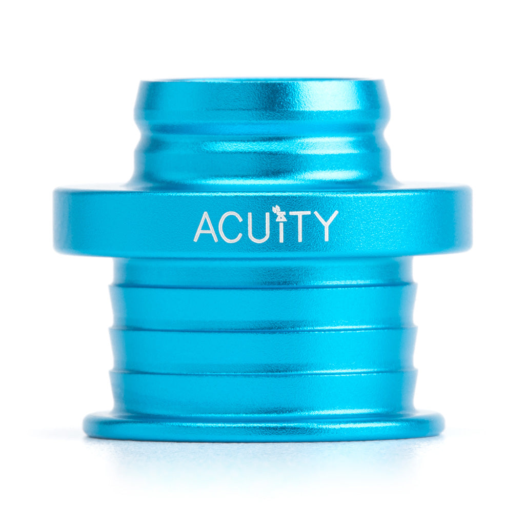 ACUITY POCO Low-Profile Shift Knob in Satin Teal Anodized Finish