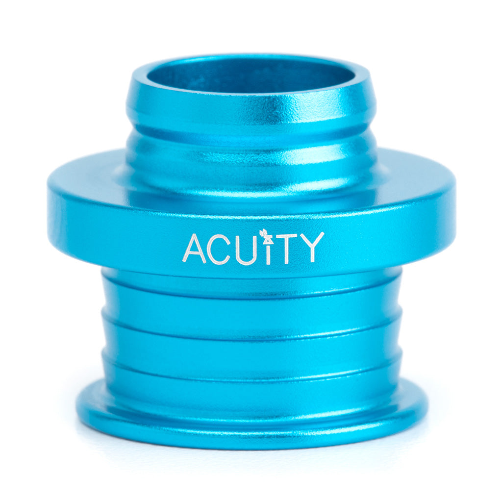 ACUITY POCO Low-Profile Shift Knob in Satin Teal Anodized Finish
