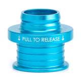ACUITY POCO Low-Profile Shift Knob in Satin Teal Anodized Finish