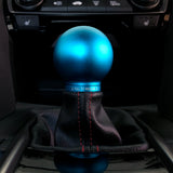 ACUITY POCO Low-Profile Shift Knob in Satin Teal Anodized Finish