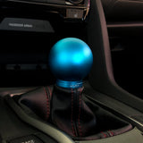 ACUITY POCO Low-Profile Shift Knob in Satin Teal Anodized Finish