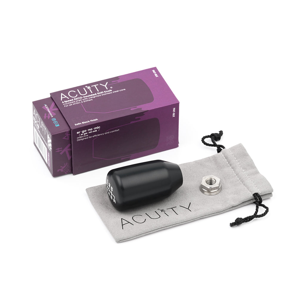 ACUiTY ESCO-Insulated Shift Knob in Black (M10X1.5)