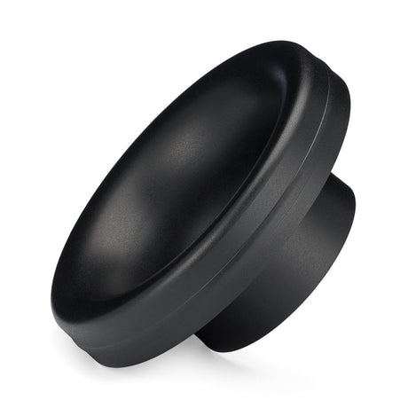 ACUiTY 6-inch to 3.5-inch aluminum velocity stack with matte black finish for air filter adaptation and turbo inlet reduction