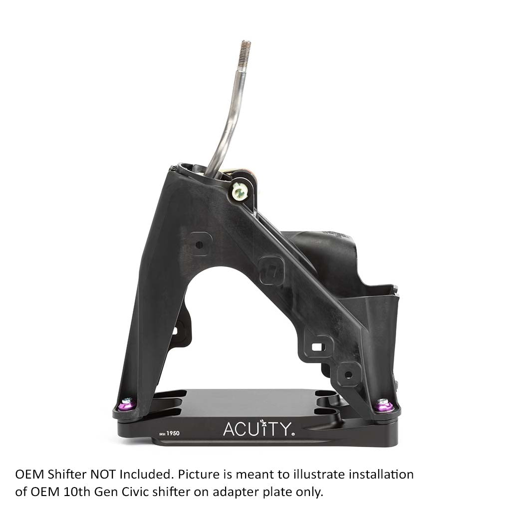 ACUiTY K20C/L15B-Swap Shifter Adapter Plate for 10th Gen Civic Shifters