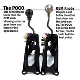 ACUITY POCO Insulated Low-Profile Shift Knob in Black (M10X1.5)