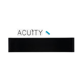 ACUITY Matte Black Windshield Banner