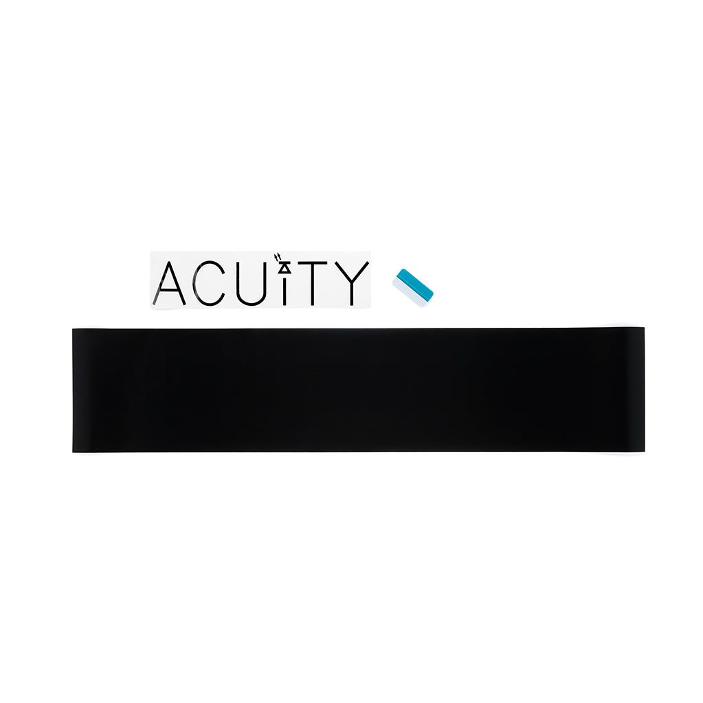 ACUiTY Matte Black Windshield Banner