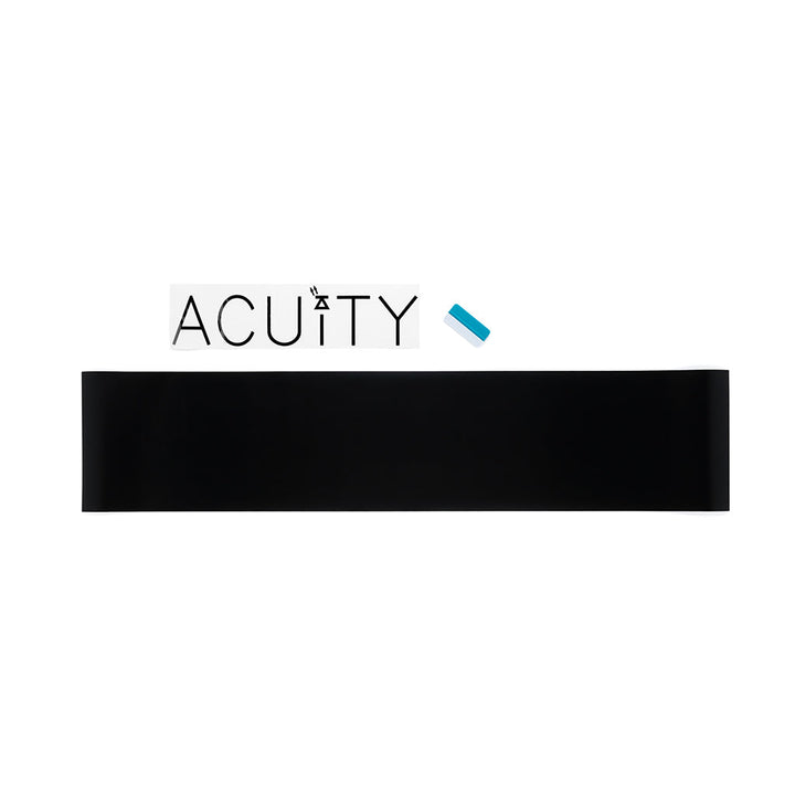 ACUiTY Matte Black Windshield Banner