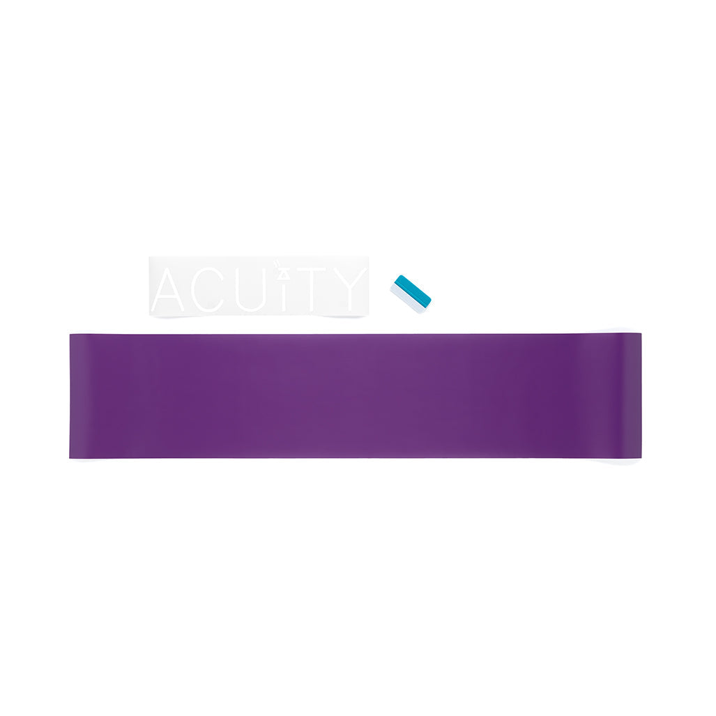 ACUiTY Matte Purple Windshield Banner