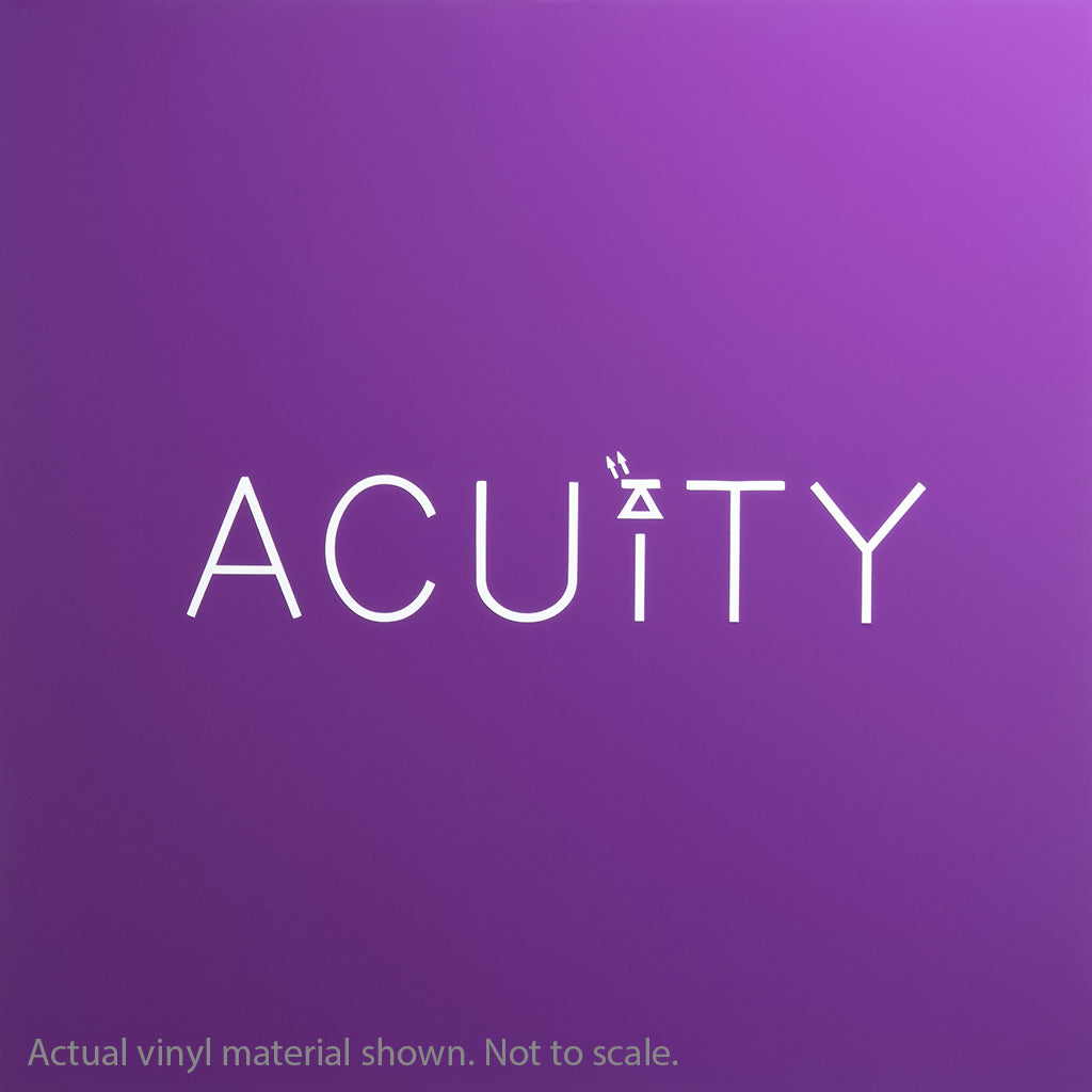 ACUITY Matte Purple Windshield Banner