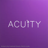 ACUITY Matte Purple Windshield Banner