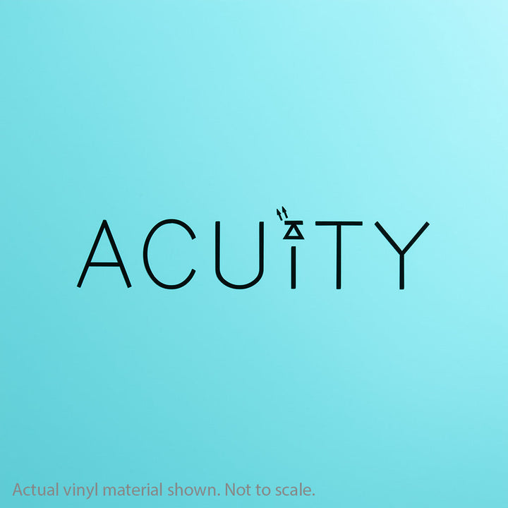 ACUiTY Matte Teal Windshield Banner