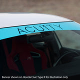 ACUITY Matte Teal Windshield Banner