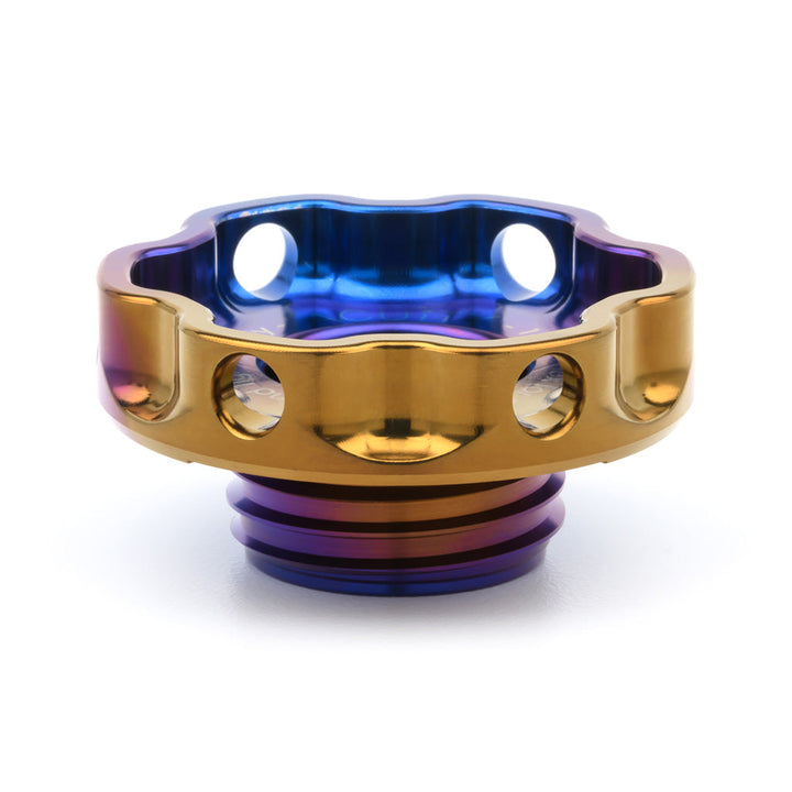 ACUiTY Podium-Ti Oil Cap in Burnt Titanium Finish for Hondas/Acuras