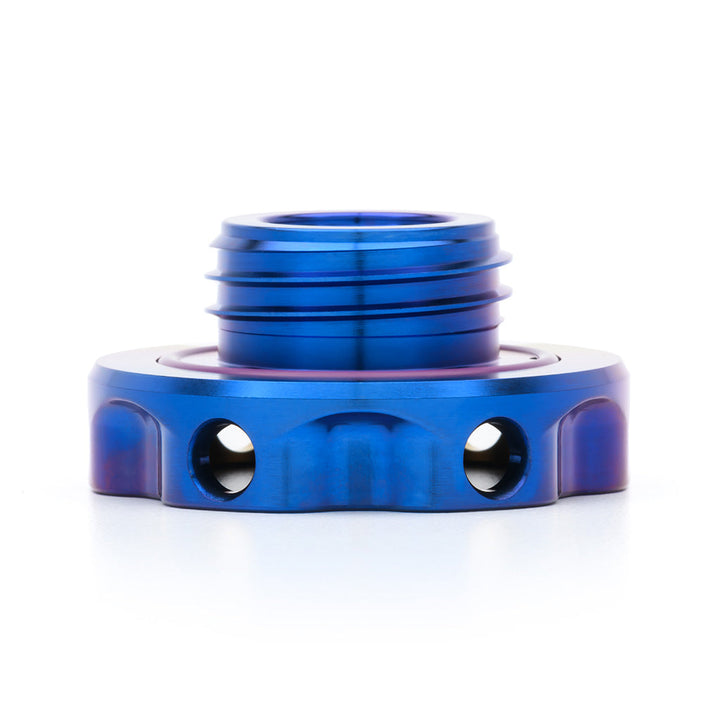 ACUiTY Podium-Ti Oil Cap in Burnt Titanium Finish for Hondas/Acuras