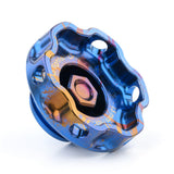 ACUITY Podium-Ti Oil Cap in Splatter Titanium Finish for Hondas/Acuras