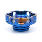 ACUITY Podium-Ti Oil Cap in Splatter Titanium Finish for Hondas/Acuras