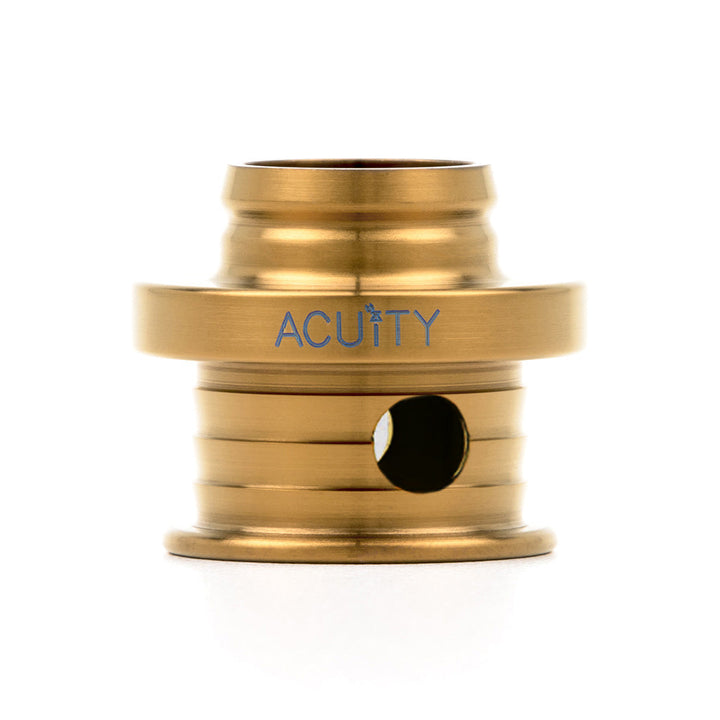 ACUiTY POCO-Ti Low Profile Shift Knob in Burnt Titanium Finish (M10x1.5)