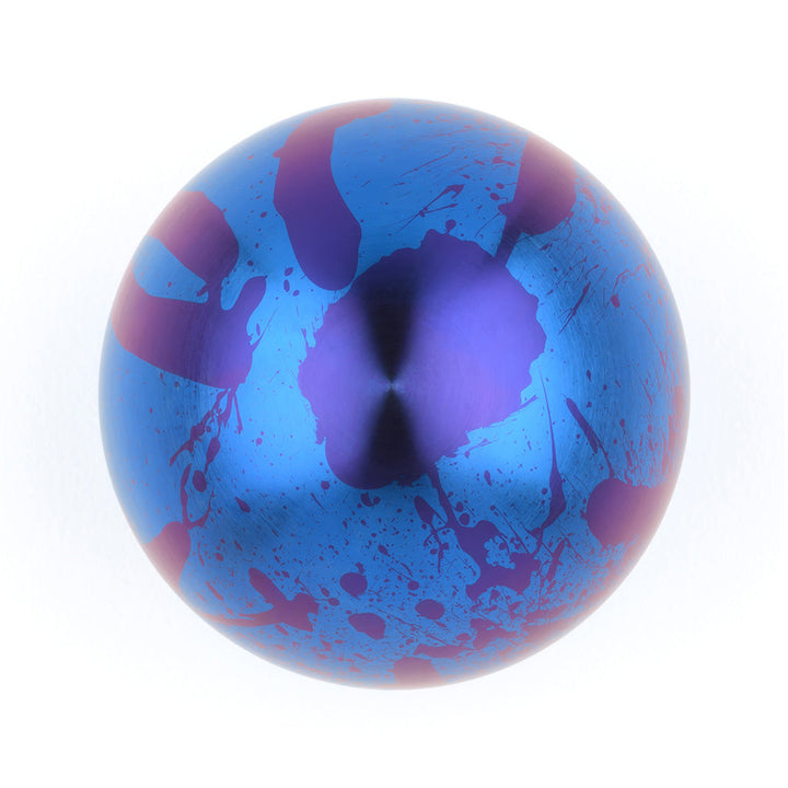 ACUiTY POCO-Ti Low Profile Shift Knob in Splatter Titanium Finish (M10x1.5)