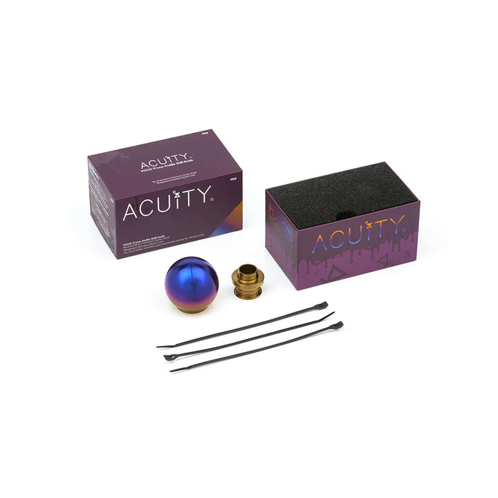 ACUITY POCO-Ti Burnt Titanium Low Profile Shift Knob (M10x1.5)