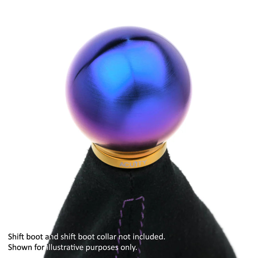 ACUITY POCO-Ti Burnt Titanium Low Profile Shift Knob (M10x1.5)