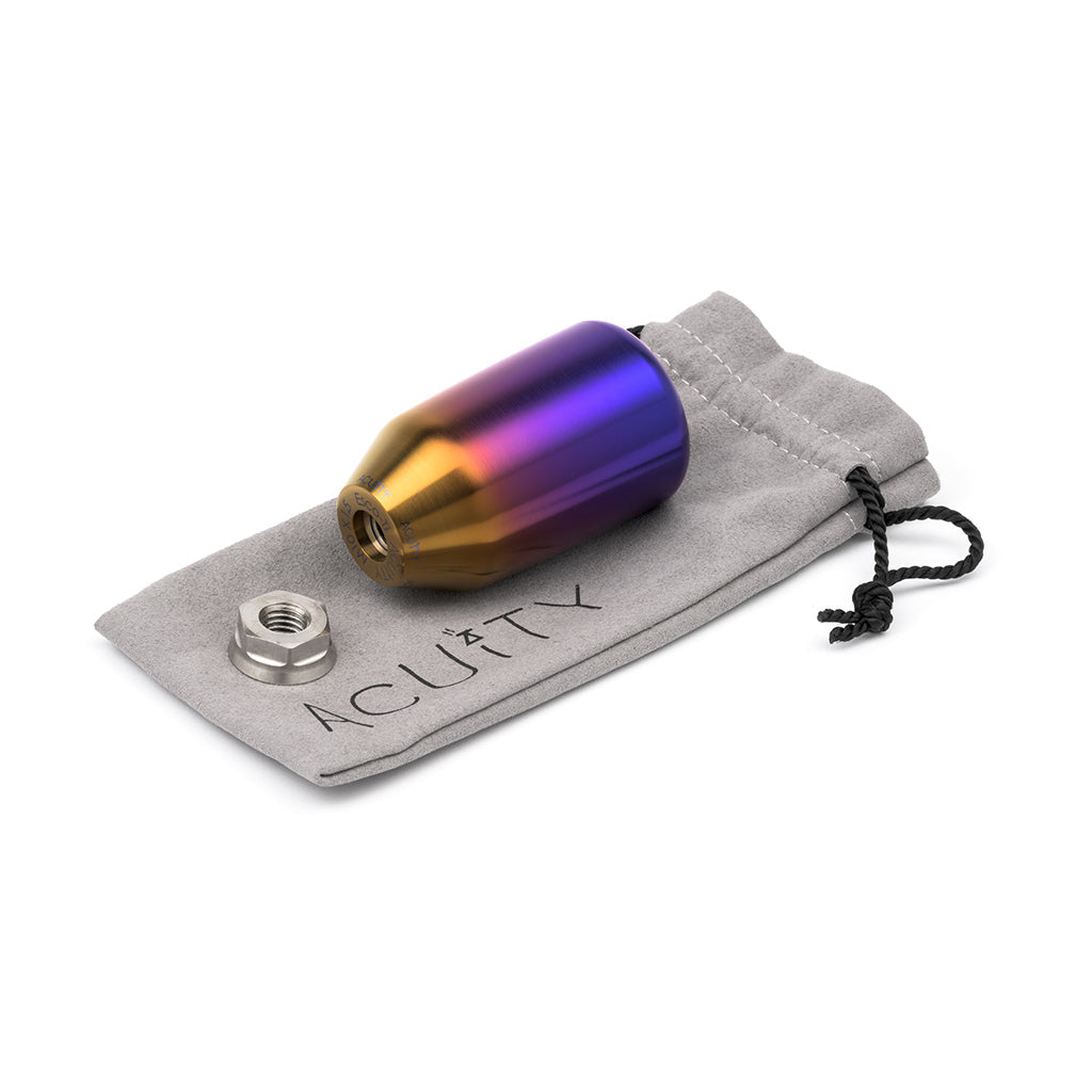 ACUiTY ESCO-Ti Shift Knob in Burnt Titanium Finish (M10X1.5)