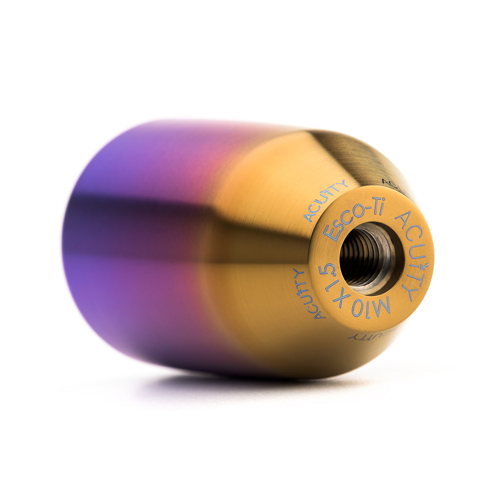 ACUITY ESCO-Ti Shift Knob in Burnt Titanium Finish (M10X1.5)