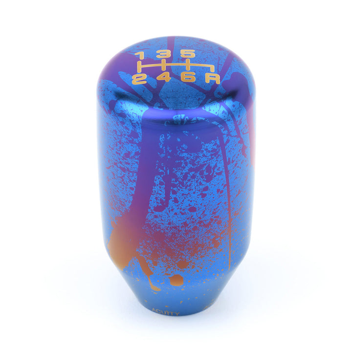 ACUiTY ESCO-Ti Shift Knob in Splatter Titanium Finish(M10X1.5)