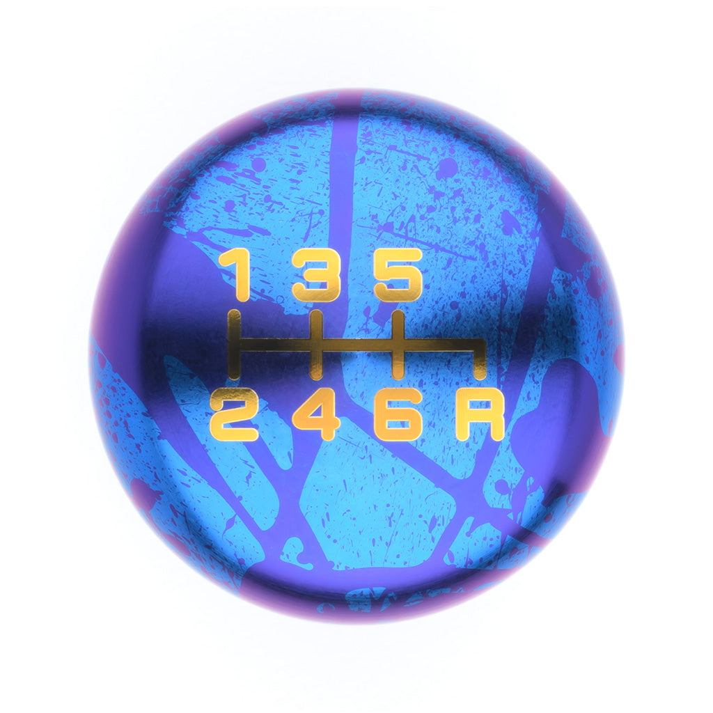 ACUiTY ESCO-Ti Shift Knob in Splatter Titanium Finish(M10X1.5)