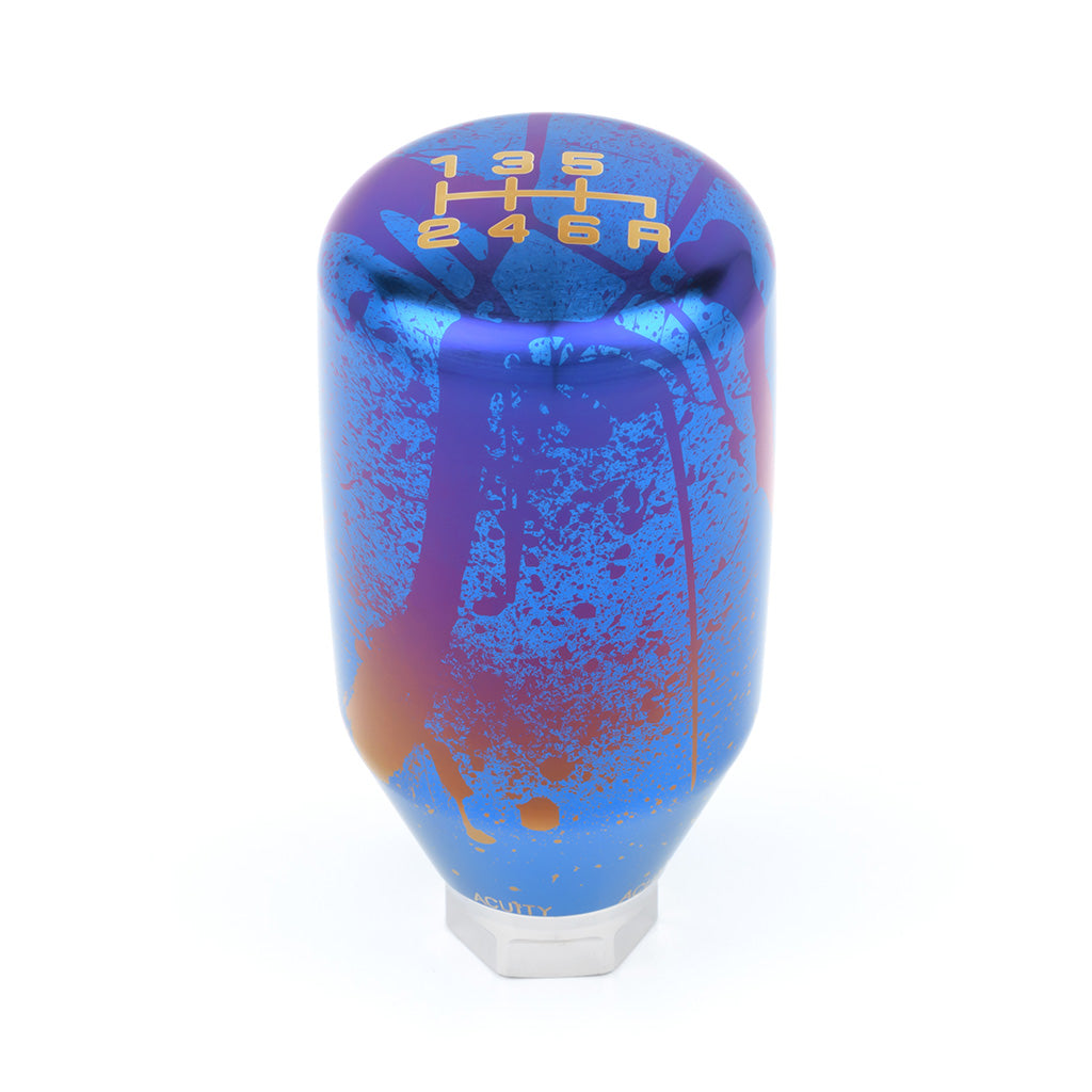 ACUiTY ESCO-Ti Shift Knob in Splatter Titanium Finish(M10X1.5)