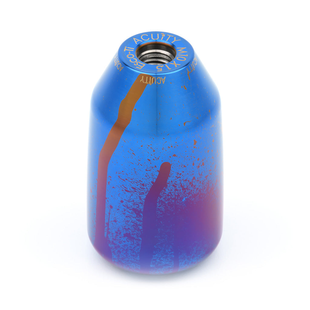 ACUiTY ESCO-Ti Shift Knob in Splatter Titanium Finish(M10X1.5)