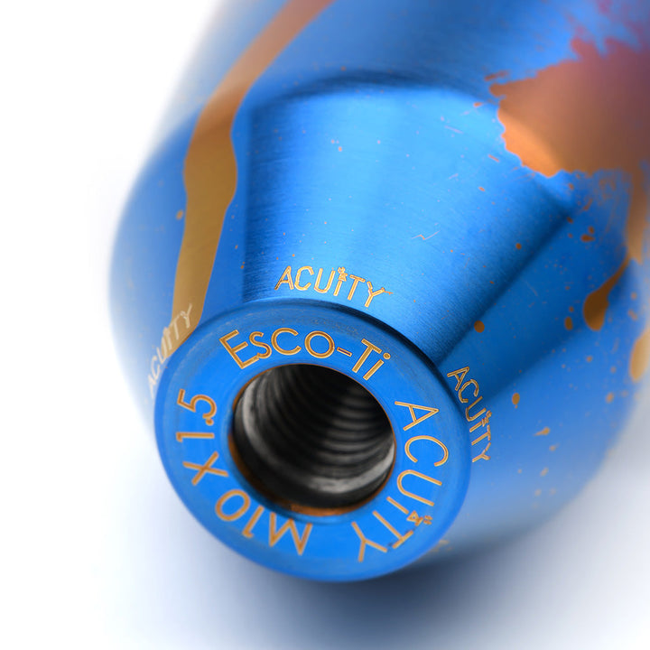 ACUiTY ESCO-Ti Shift Knob in Splatter Titanium Finish(M10X1.5)